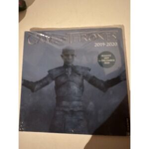 Game of Thrones 2019-2020 17-Month Calendar by HBO New SEALED